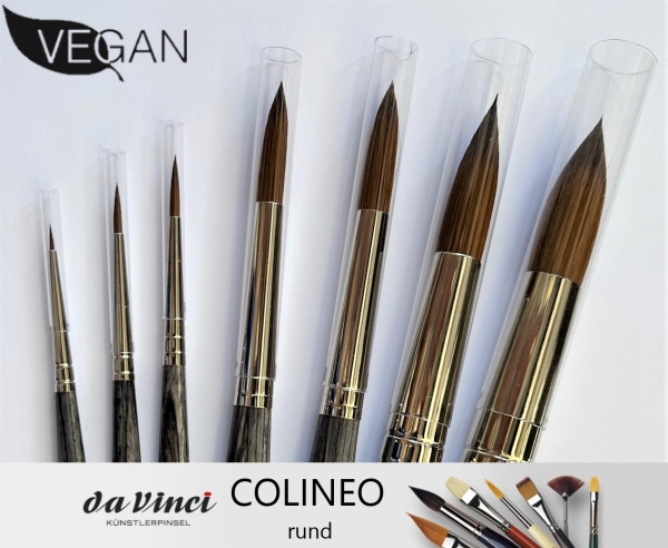 Da Vinci COLINEO "VEGANER" Aquarellpinsel , rund in verschiedenen Größen/ 1 Stück